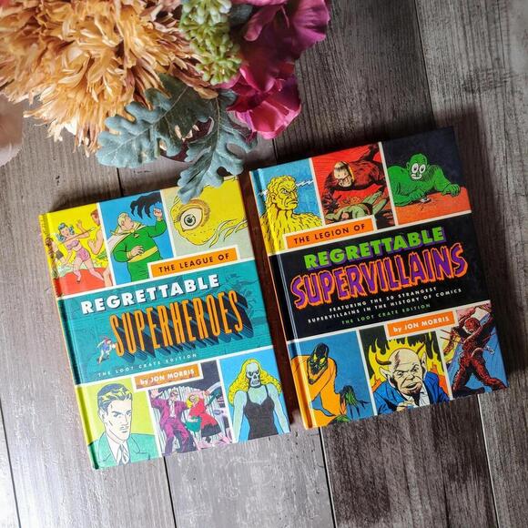 The Legion & League of Regrettable Superheroes and Supervillains Book Bundle - Picture 1 of 12
